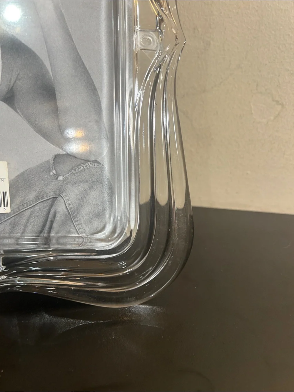 Mikasa clear scalloped